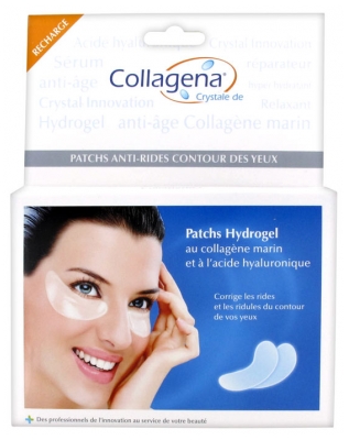 [844FgT8420184] Collagena Patchs Anti-Rides Contour des Yeux 16 Patchs Hydrogel