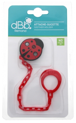 [844FgT8420477] dBb Remond Attache Sucette Coccinelle