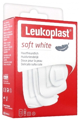 [844FgT8425761] Essity Leukoplast Soft White 30 Pansements