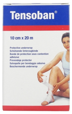 [844FgT8425766] Essity Tensoban Bande de Protection Sous Contention Adhésive 10 cm x 20 m