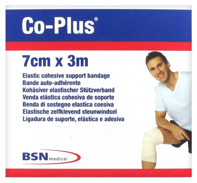 [844FgT8425822] Essity Co-Plus Bande Auto-Adhérente 7 cm x 3 m