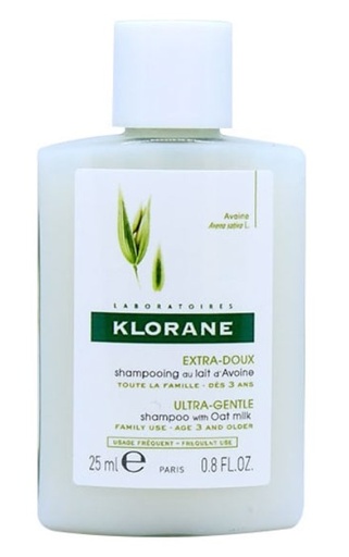 Shampooing Extra-Doux au Lait d'Avoine 25ml Klorane