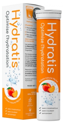 [844FgT8441330] Hydratis Solution d'Hydratation 20 Pastilles Effervescentes