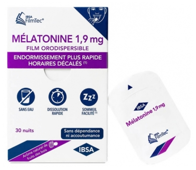 [844FgT8441350] IBSA Mélatonine 30 Films Orodispersibles
