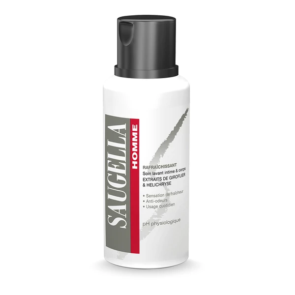 Soin Lavant Intime & Corps Homme Saugella