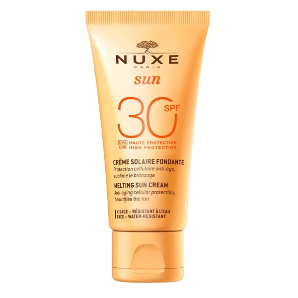 Sun crème solaire fondante visage SPF 30 Nuxe 