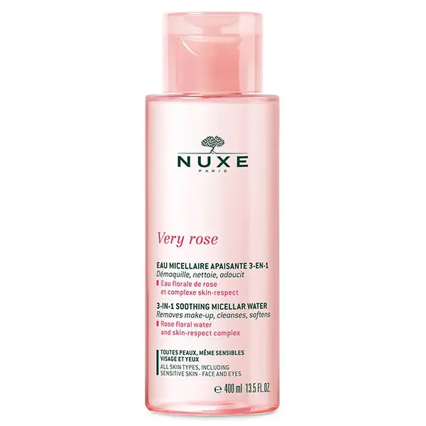 Very Rose eau micellaire apaisante 400ml Nuxe