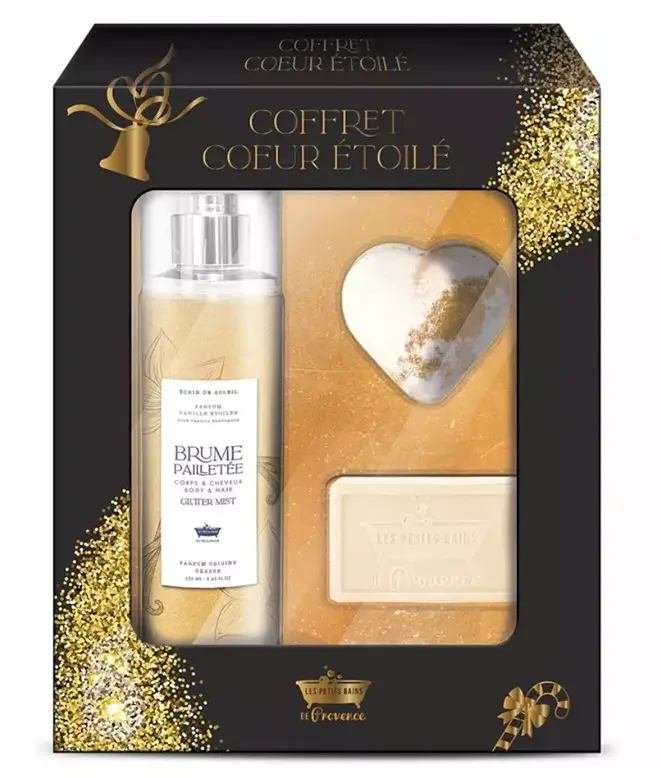Coffret Cœur Étoilé Les Petits Bains de Provence
