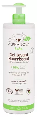 Bébé Gel Lavant Nourrissant Bio 400ml Alphanova