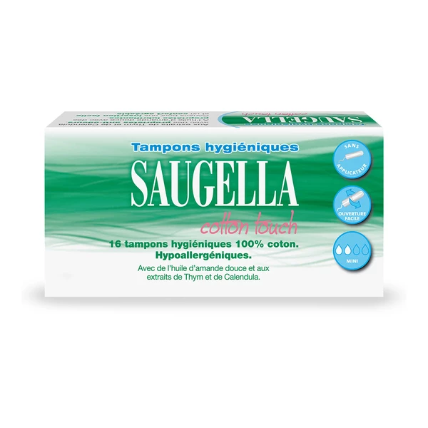 [844FgT8202958] Saugella Cotton Touch Mini tampons