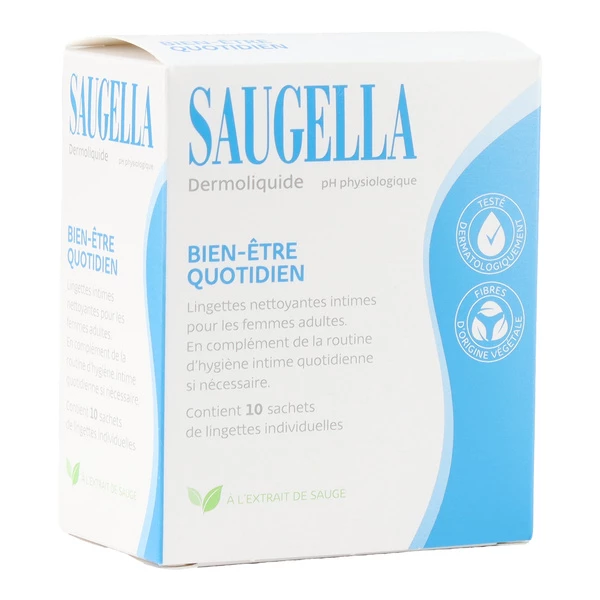 [844FgT8202959] Saugella Dermoliquide lingettes