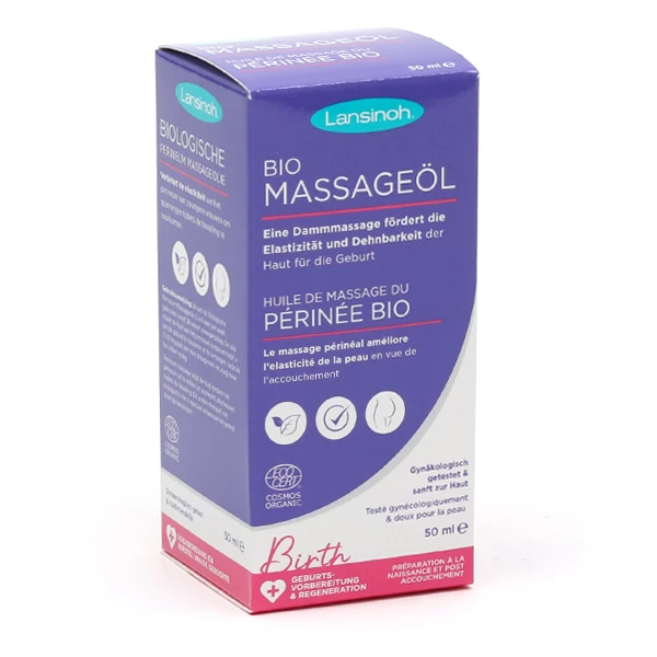 [844FgT8202977] Lansinoh Huile de massage du périnée bio