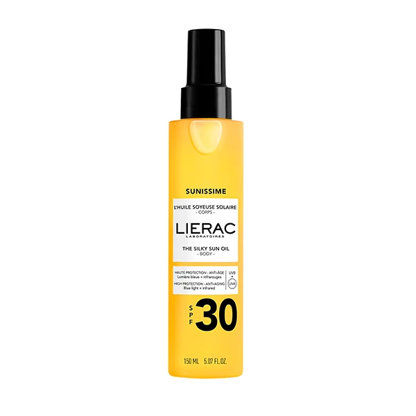 [844FgT8203030] Lierac Sunissime huile soyeuse solaire SPF 30