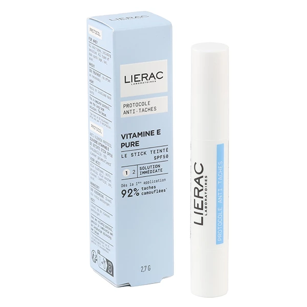 [844FgT8203031] Lierac Pure Vitamine E Le stick teinté SPF 50