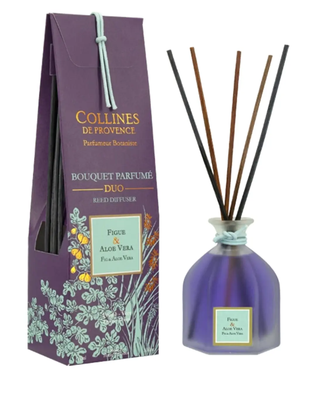 Bouquet Parfumé Figue et Aloé Vera 100ml Collines de Provence