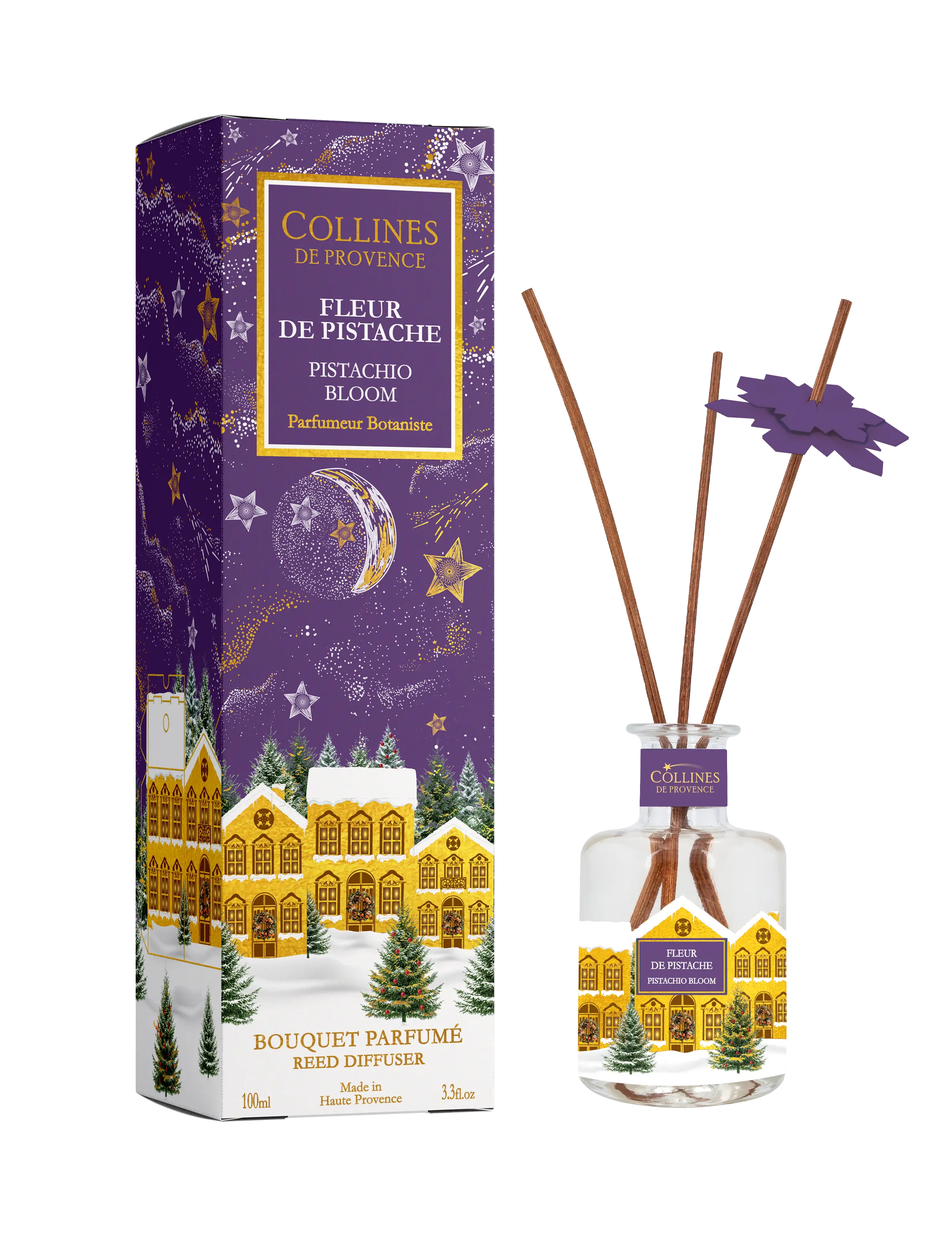 Bouquet Parfumé Fleur de Pistache 100ml Collines de Provence