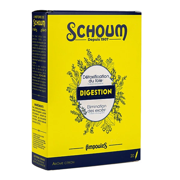 [844FgT8203086] Schoum Digestion Ampoules