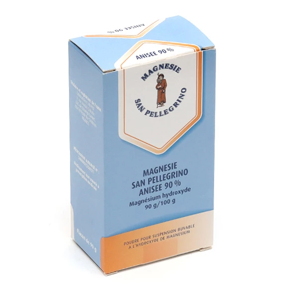 [844FgT8204209] Magnesie San Pellegrino anisée 90 % poudre orale