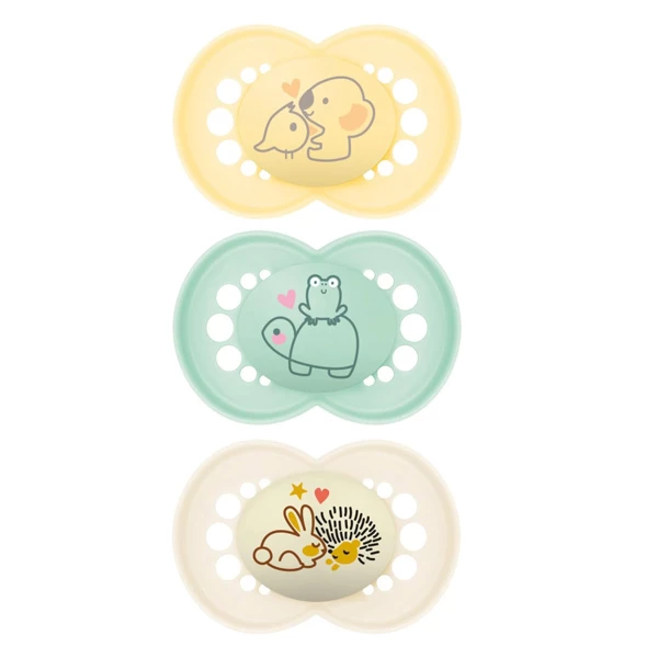 [844FgT8204512] MAM Original sucettes symétriques silicone +18 mois