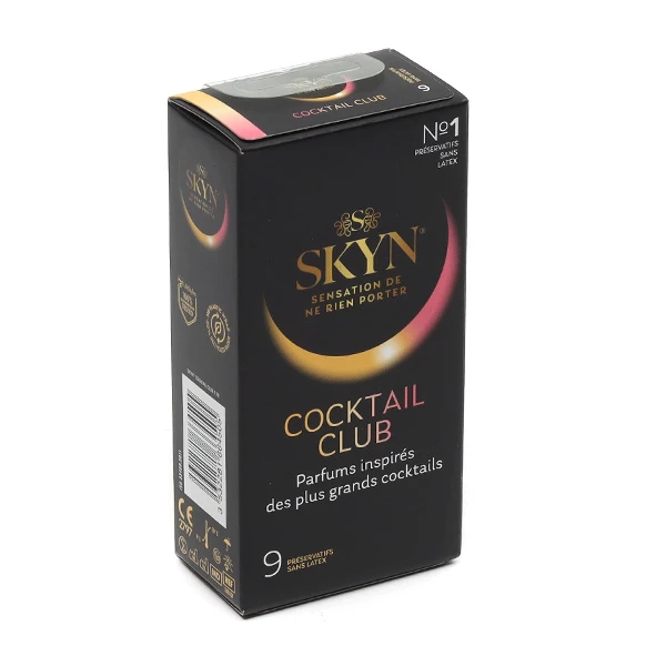 [844FgT8204543] Manix Skyn Cocktail préservatifs sans latex