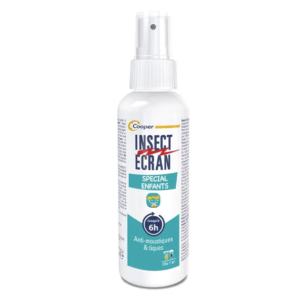 [844FgT8204755] Insect Ecran Spécial Enfant Spray anti moustiques et tiques