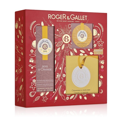 Coffret Noël Rituel Parfumé Bois d'Orange Roger & Gallet