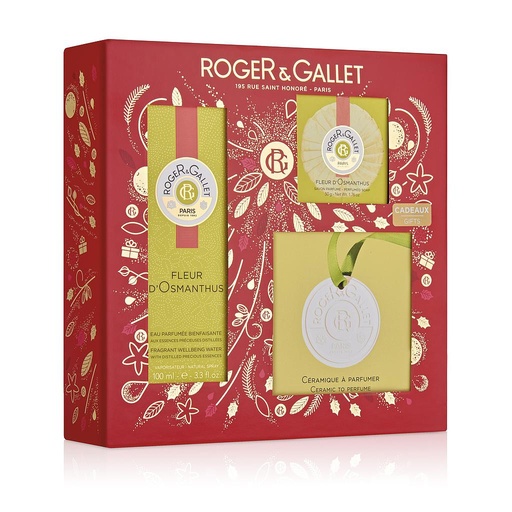Coffret Noël Rituel Parfumé Fleur d'Osmanthus Roger & Gallet