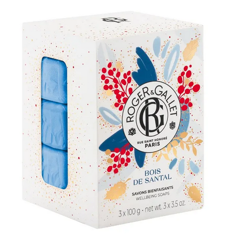 Coffret Santal 3 Savons Roger & Gallet