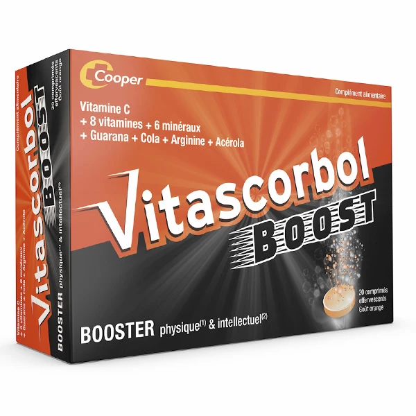 [844FgT8204910] Vitascorbol Boost comprimés effervescents