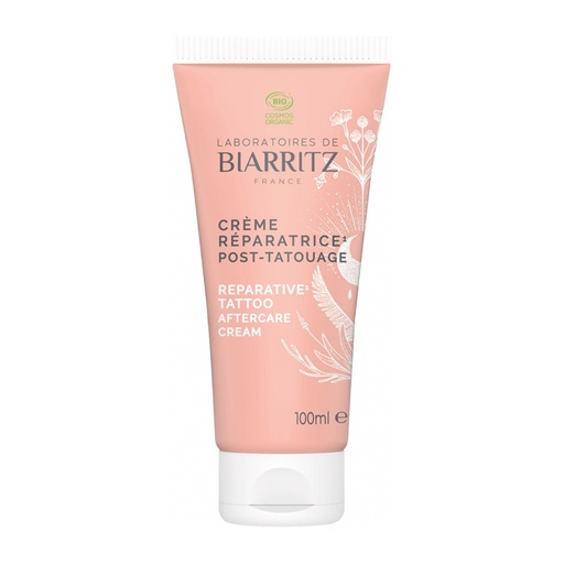 Crème Réparatrice Post-Tatouage Bio 100 ml Laboratoires de Biarritz