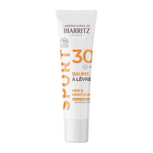 Sport Baume à Lèvres SPF30 Bio 15 ml Laboratoires de Biarritz