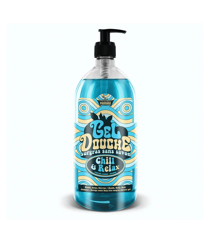 Douche Jasmin Orange 1 L Les Petits Bains de Provence Gel 