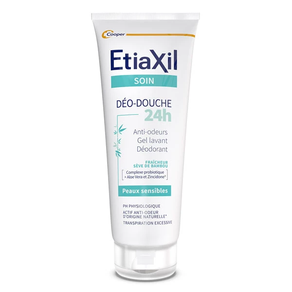 Déo-Douche 24H Gel Lavant Déodorant Etiaxil Cooper