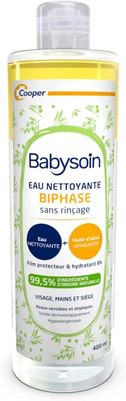Eau Nettoyante Biphase Babysoin Cooper