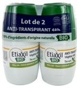 Anti-transpirant Organic Thé Vert Lot de 2 Etiaxil